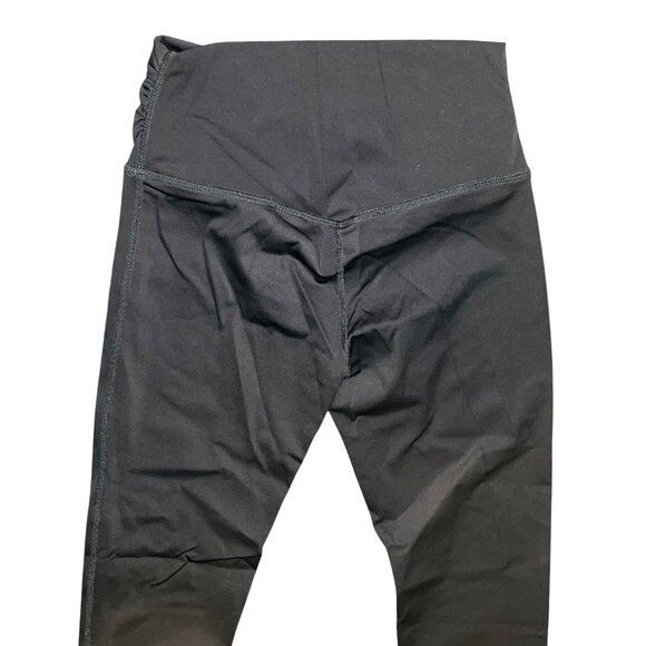 Halara Crossover Waist Workout Active Yoga Leggings Ruched Sz XXS Army Green - Picture 4 of 9